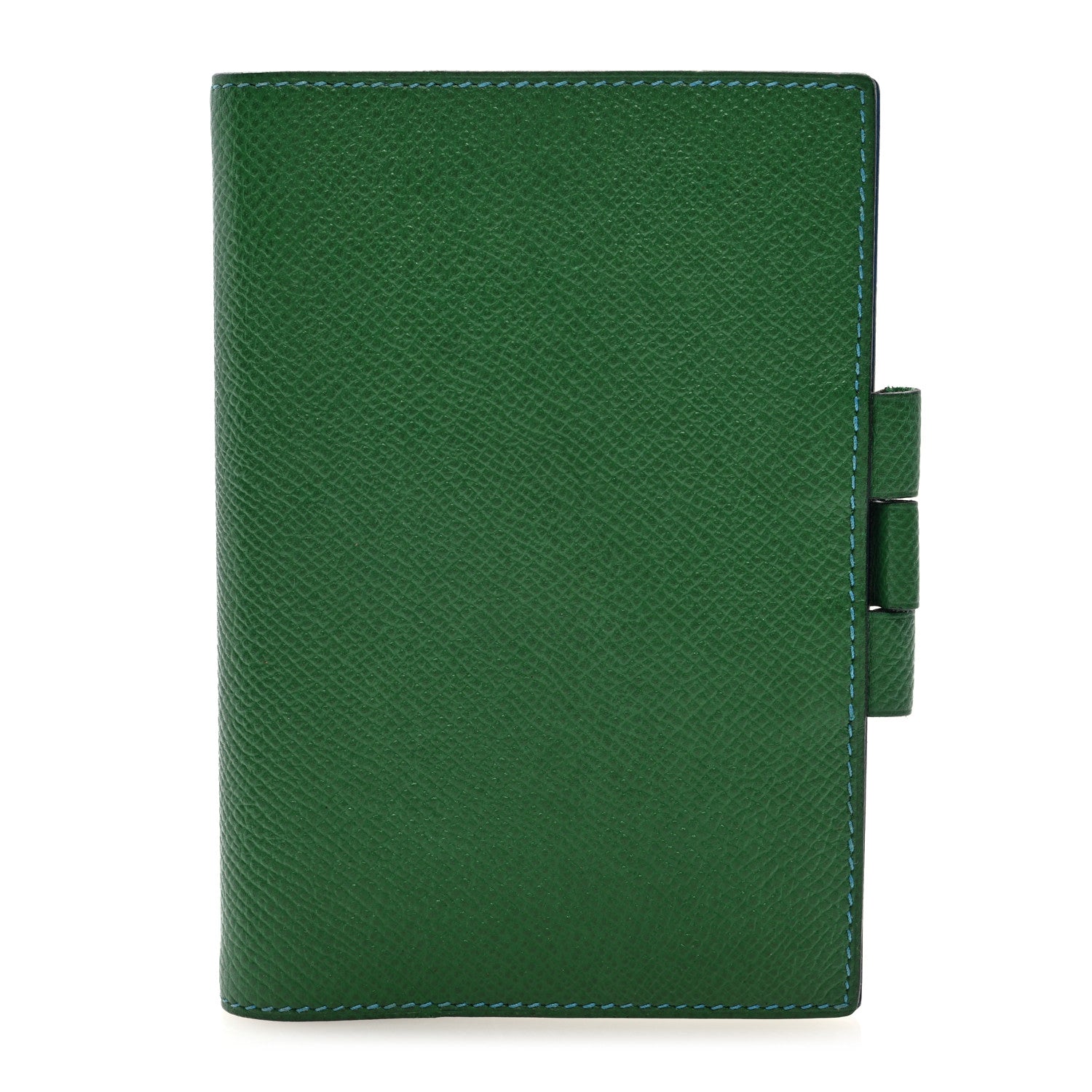 Hermes Courchevel Verso Globe Trotter Agenda Cover PM Bengale Bleu France 1 of 6