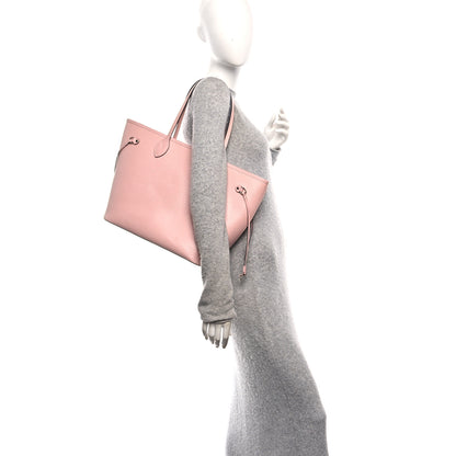 Louis Vuitton Epi Neverfull MM Rose Ballerine 2 of 17