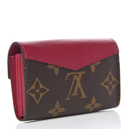 Louis Vuitton Monogram Sarah Multicartes Fuchsia 3 of 7