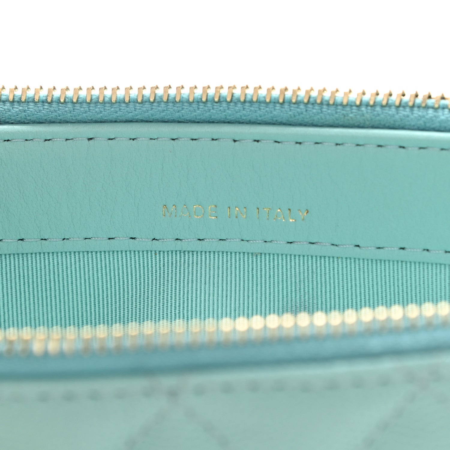 Chanel Caviar Quilted Small Clutch With Chain Light Blue 8 of 14