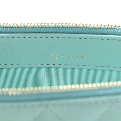 Chanel Caviar Quilted Small Clutch With Chain Light Blue 8 of 14