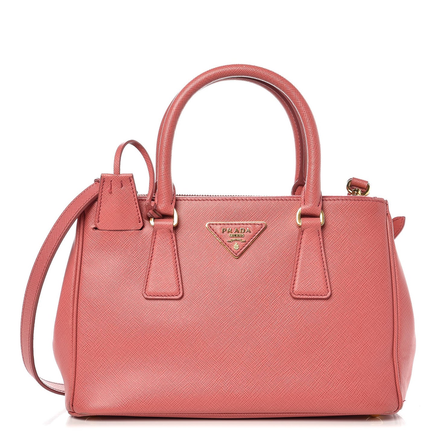 Saffiano Mini Galleria Double Zip Tote Tamaris
