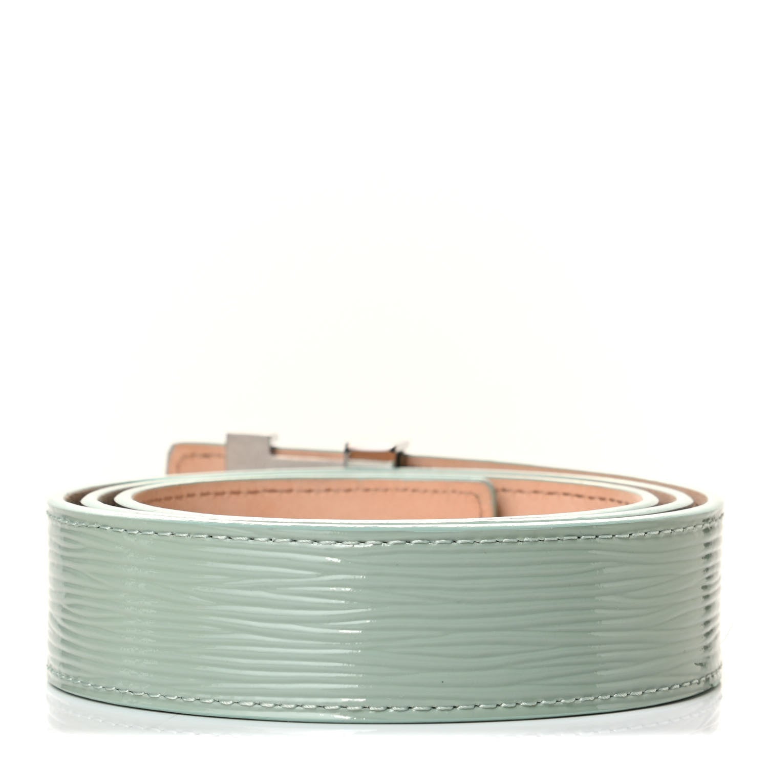 Louis Vuitton Epi Electric 40mm LV Initiales Belt 85 34 Amande 2 of 4