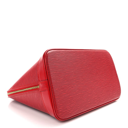 Louis Vuitton Epi Alma PM Castillan Red 4 of 13