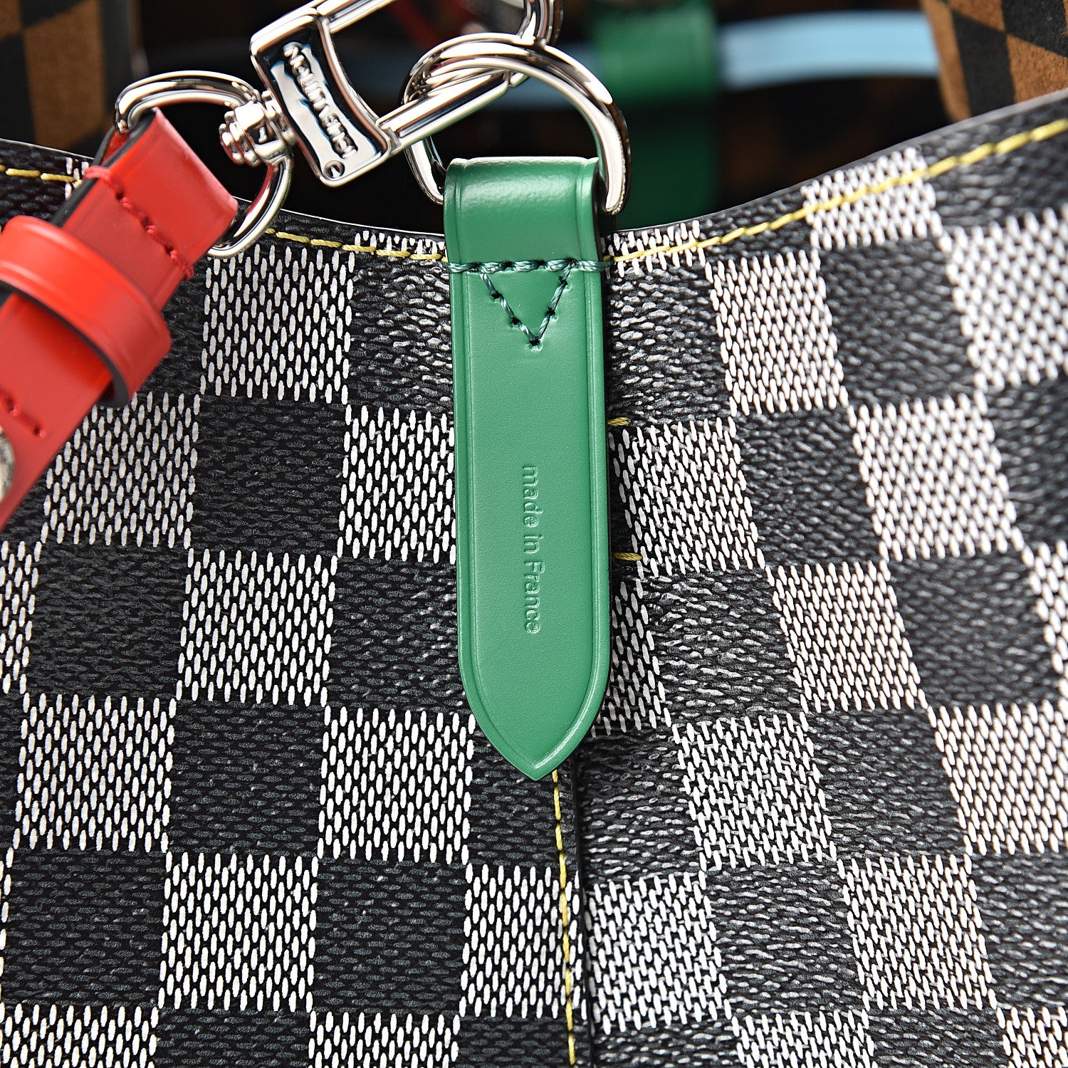 Louis Vuitton Damier Neonoe Black White 7 of 10