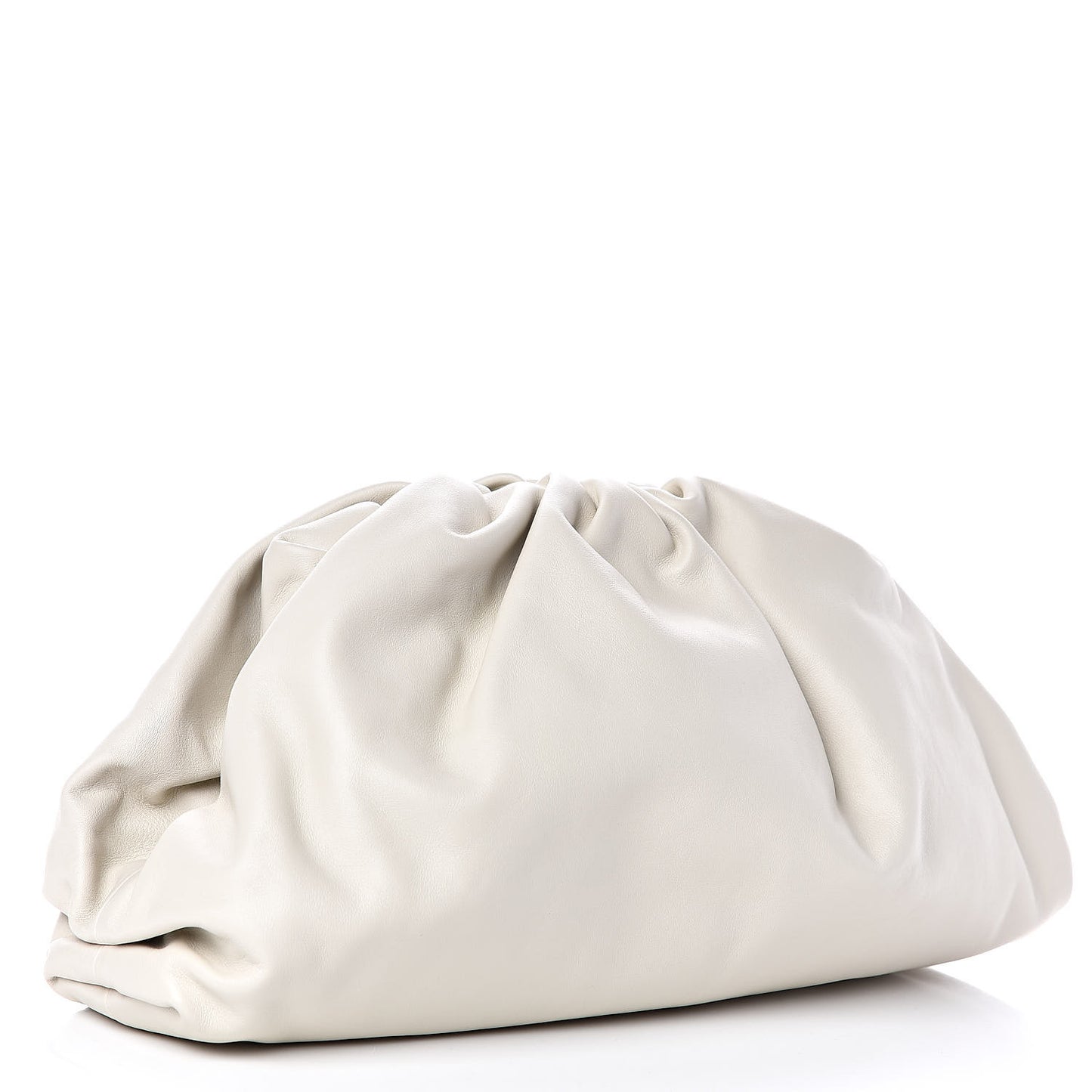 Smooth Butter Calf The Pouch Oversized Clutch Mist