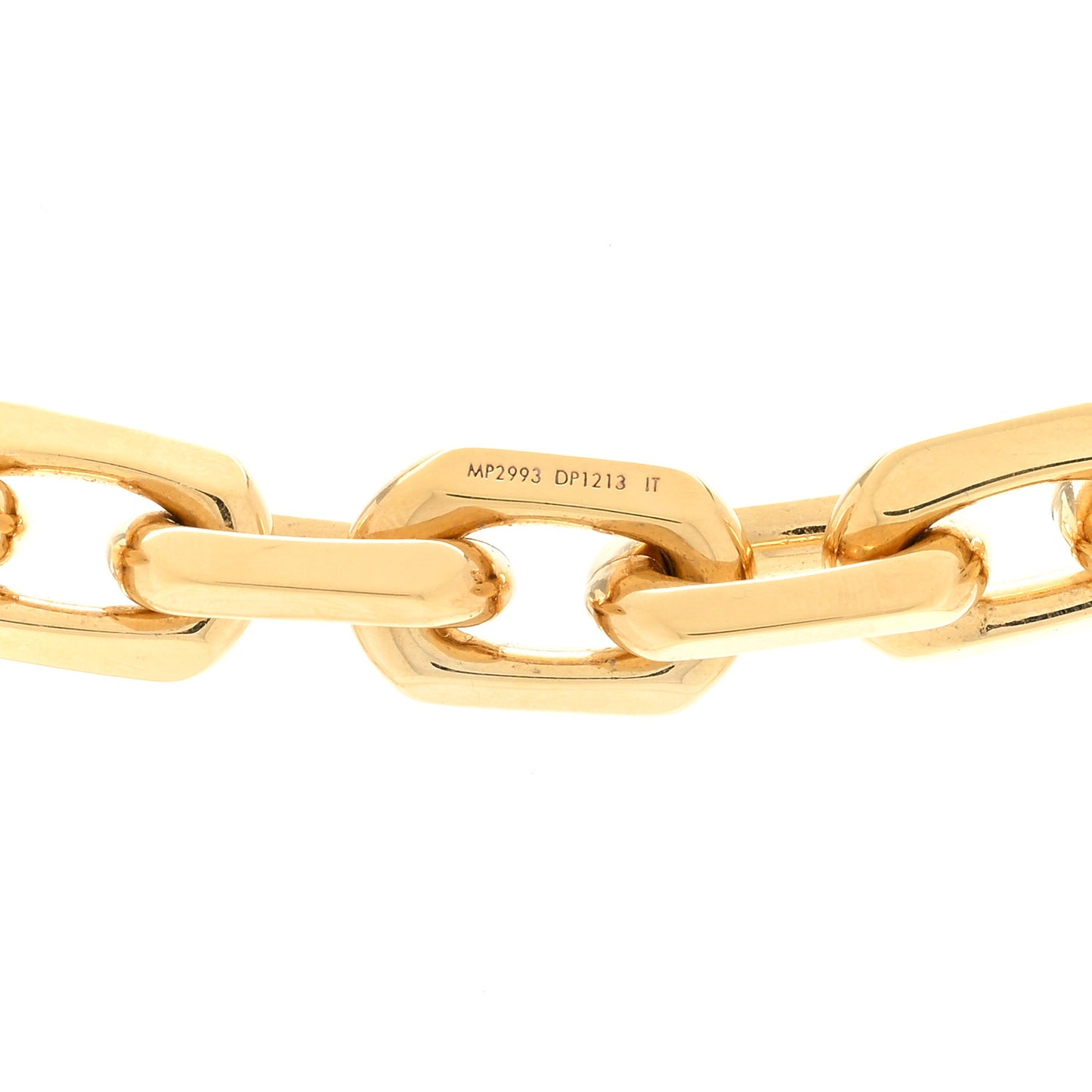 LV Edge Necklace Cadenas Gold