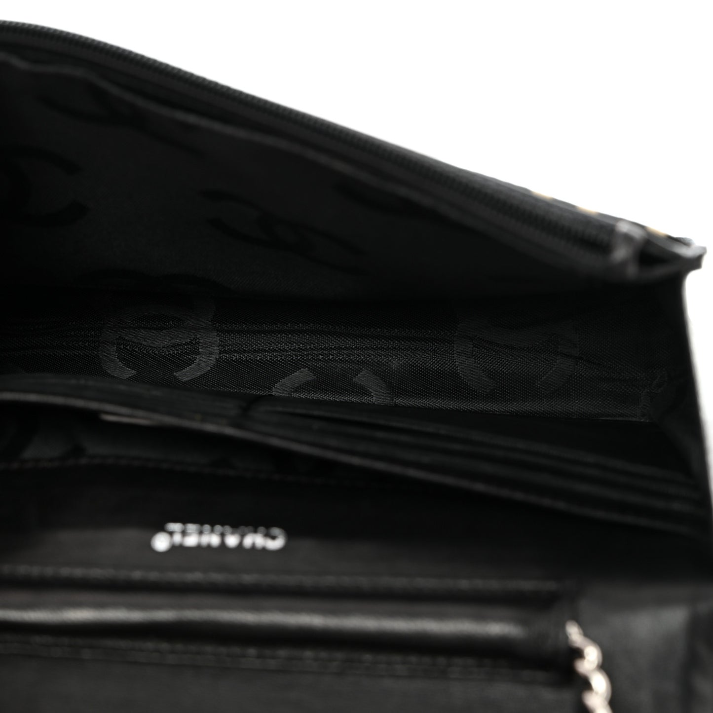 Denim Coco Wallet On Chain WOC Black