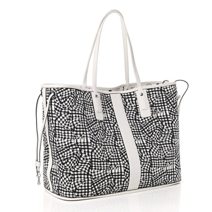 MCM Visetos Large Liz Reversible Shopper Tote White 5 of 16