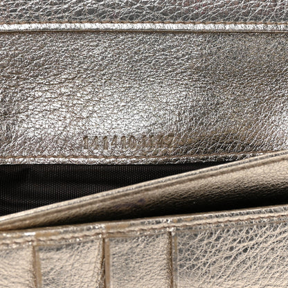 Gucci Monogram Abbey Continental Wallet Gold 7 of 7