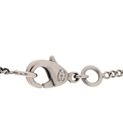 Chanel Crystal Strass Necklace Silver 4 of 5
