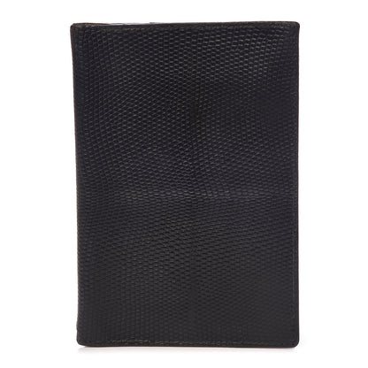 Hermes Lizard Grand Modele Agenda Cover Black 1 of 10