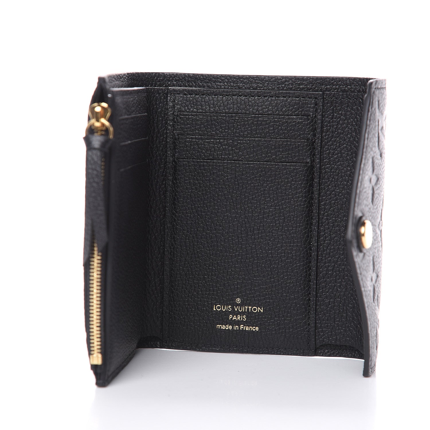 Louis Vuitton Empreinte Victorine Wallet Black 5 of 7