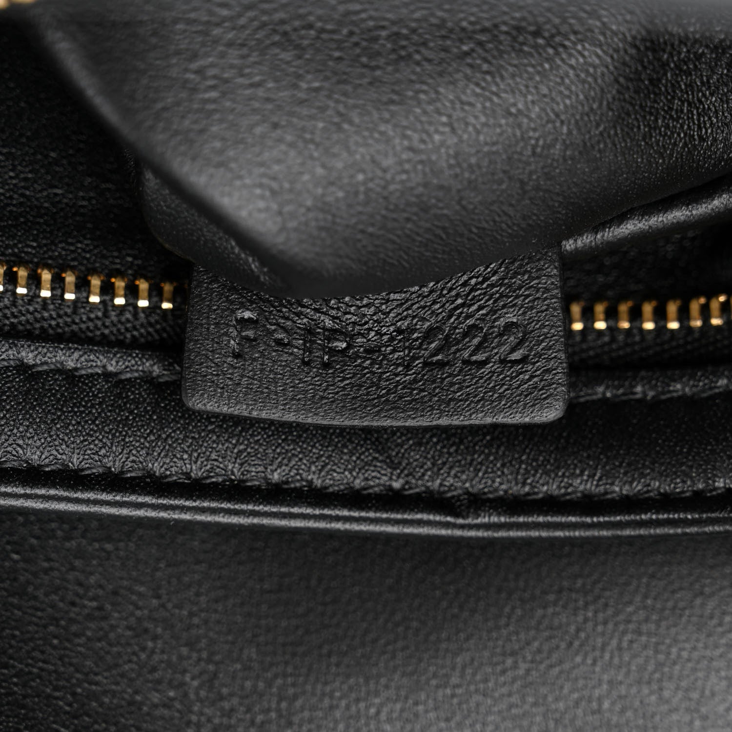 Celine Shiny Calfskin Teen Triomphe Black 8 of 12