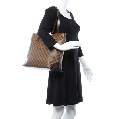 Louis Vuitton Damier Ebene Cabas Mezzo 2 of 14