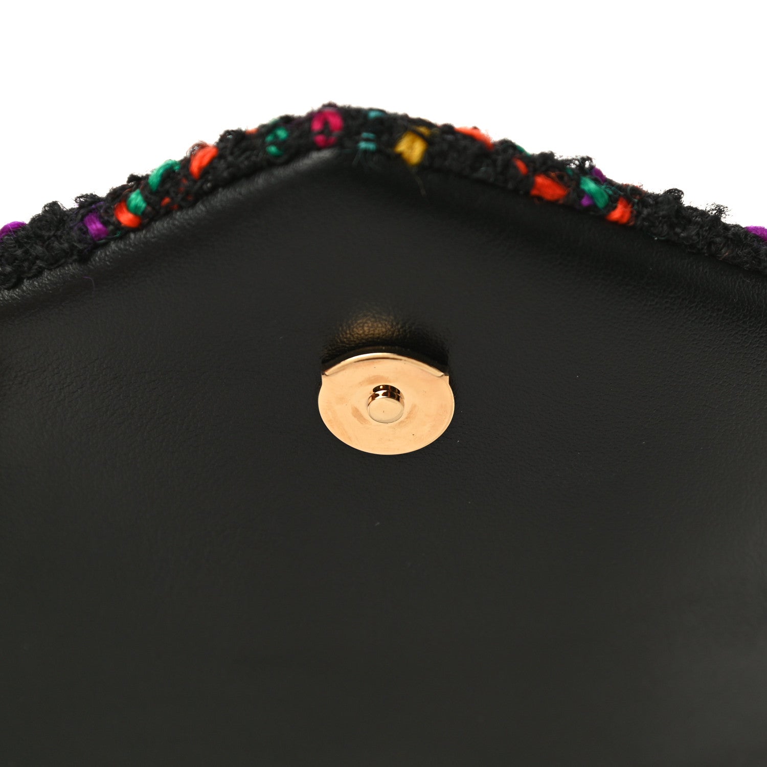 Saint Laurent Tweed Toy Loulou Shoulder Bag Black 14 of 17