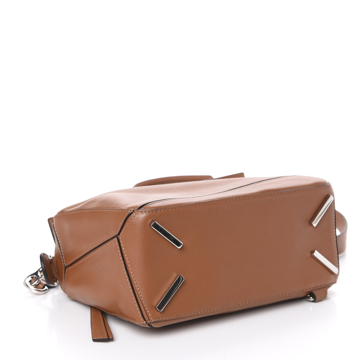 Calfskin Small Puzzle Bag Tan