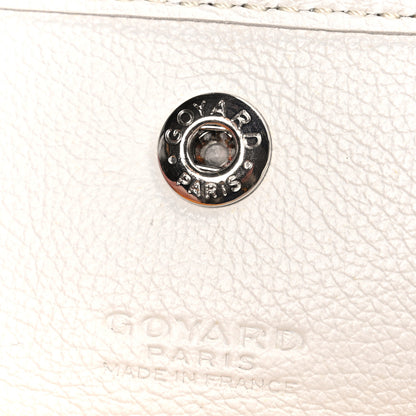 Goyard Goyardine Saint Louis Claire Voie PM White Yellow 7 of 11