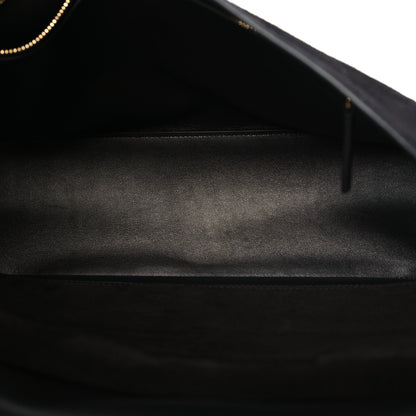 Chanel Suede Calfskin Small Souplissimo Maxi Flap Black 7 of 21