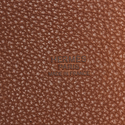 Hermes Barenia Faubourg Picotin Lock 18 PM Fauve 6 of 9