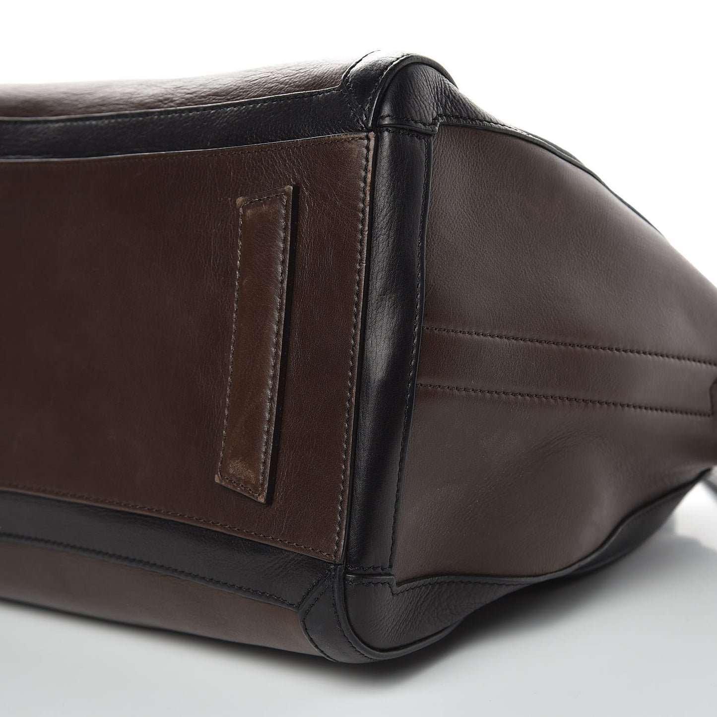Calfskin Medium Bi-Color Antigona Brown Black