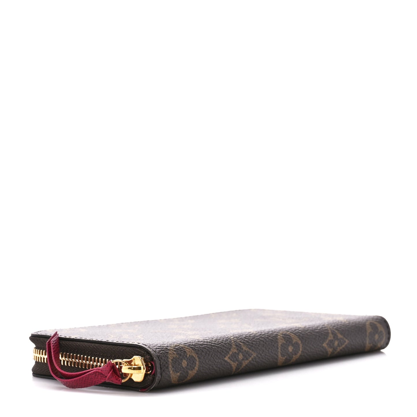 Monogram Clemence Wallet Fuchsia
