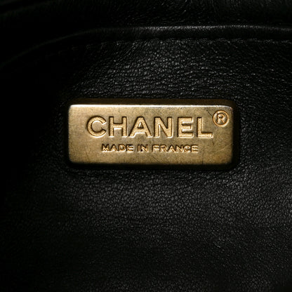 Chanel Sequin Mosaic Mini Rectangular Flap Green Black 6 of 12