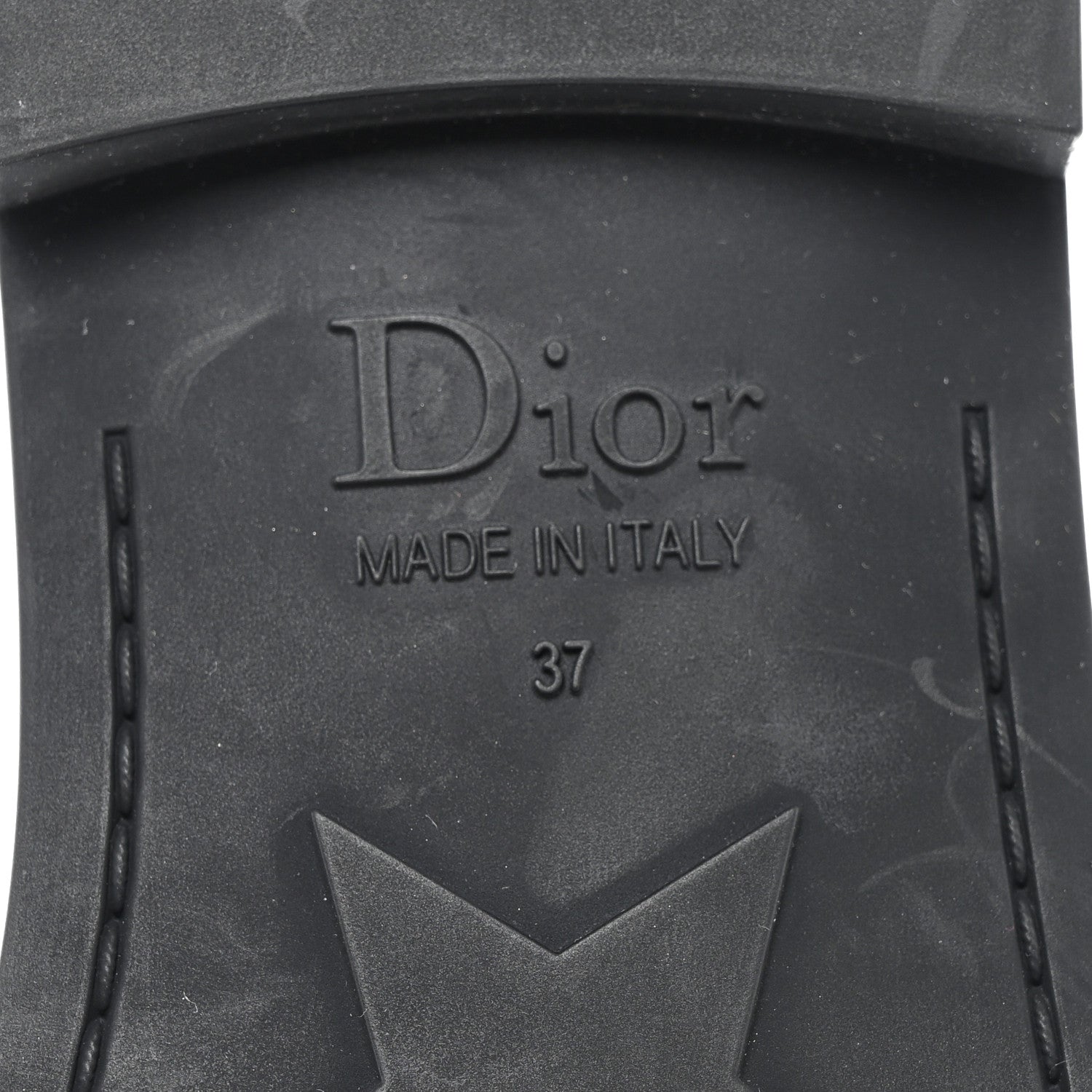 Christian Dior Calfskin Cannage Dio(r)evolution Slide Sandals 37 Black 6 of 9