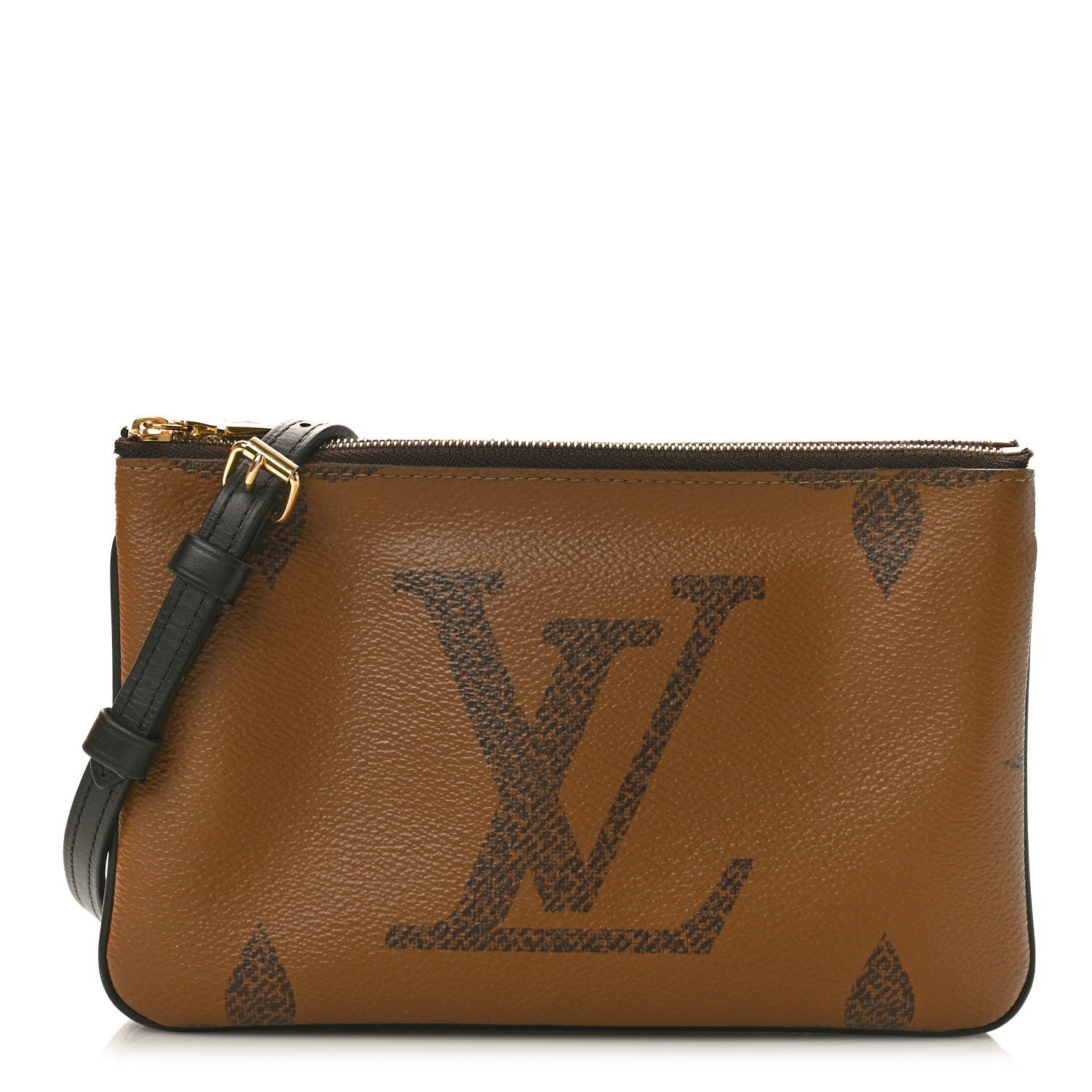 Louis Vuitton Reverse Monogram Giant Double Zip Pochette 1 of 9