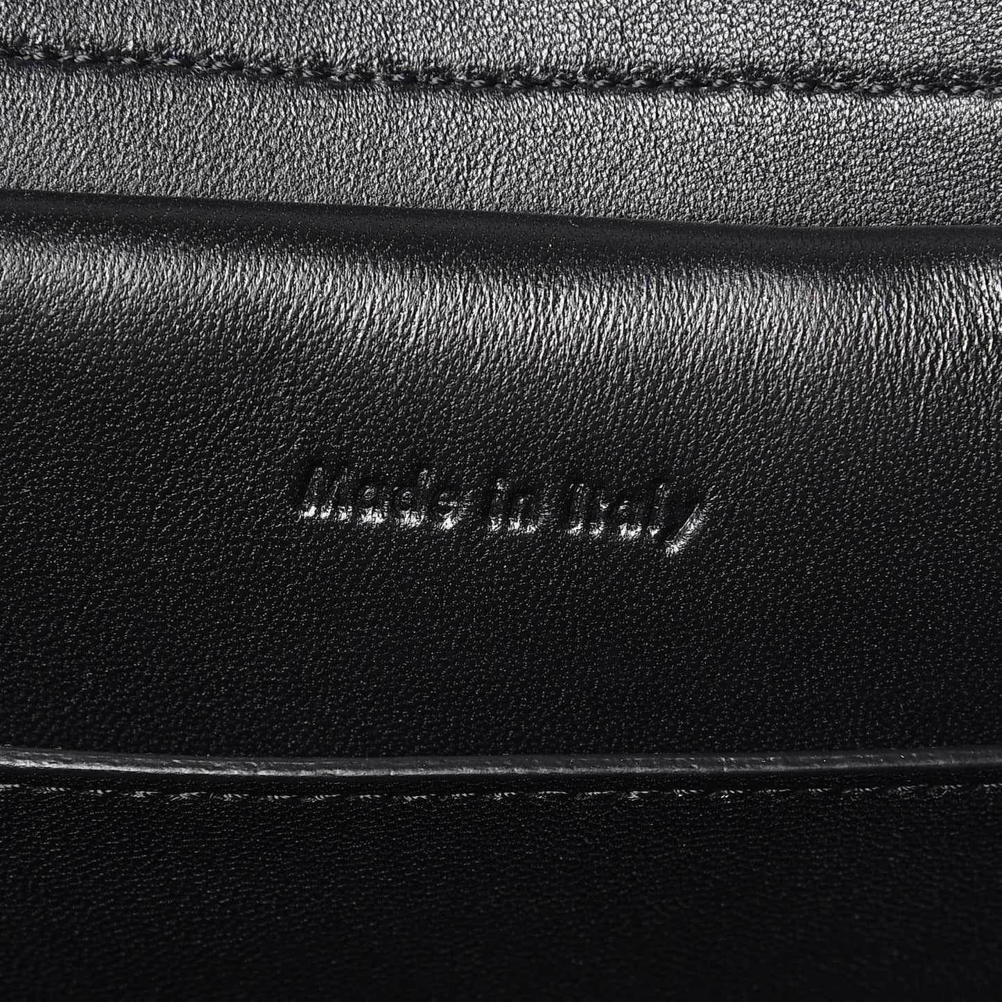 Smooth Calfskin Micro Bi-Color Braided Belt Bag Dark Sea