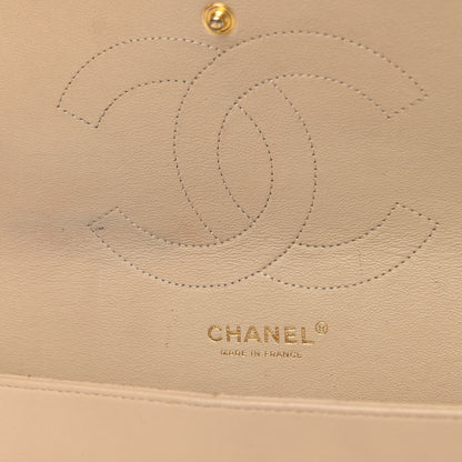 Chanel Lambskin Quilted Jumbo Double Flap Beige 5 of 6