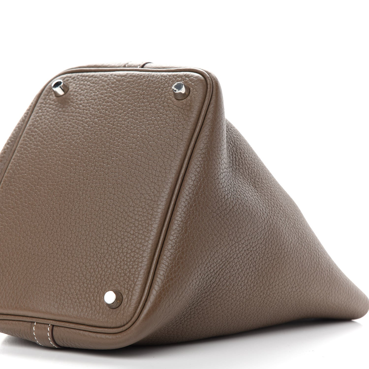 Hermes Taurillon Clemence Picotin Lock 18 PM Etoupe 9 of 9