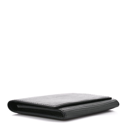 Louis Vuitton Epi Enveloppe Carte De Visite Black 4 of 11