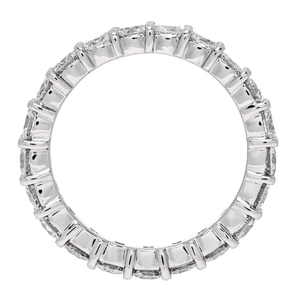 Parker & West by FASHIONPHILE Platinum Diamond 2.15ct Full Eternity Band Ring 51 5.75 4 of 8