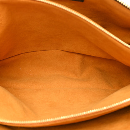 Louis Vuitton Lambskin Embossed Monogram Coussin MM Black 6 of 9