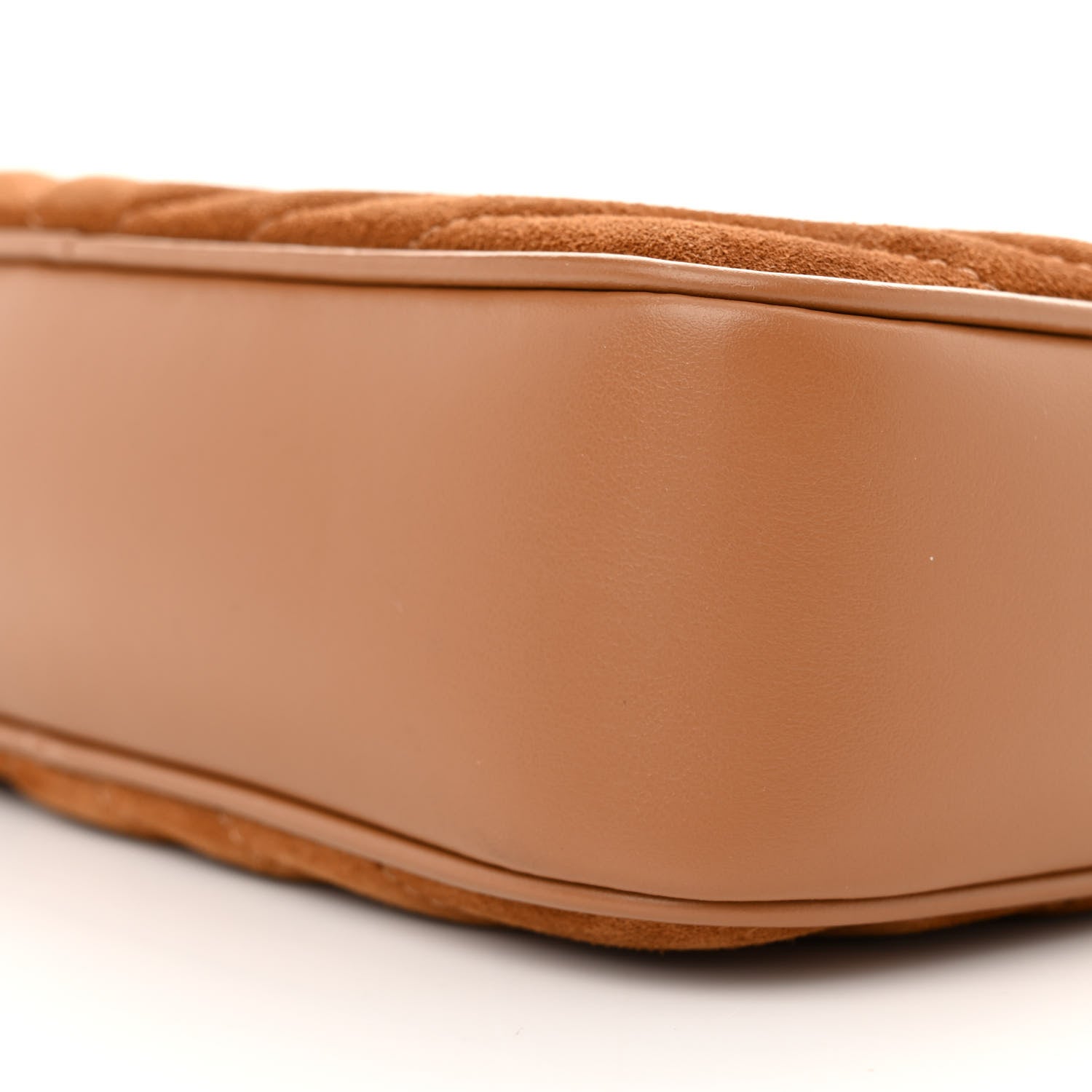 Saint Laurent Suede Matelasse Monogram Lou Camera Bag Cinnamon 10 of 11