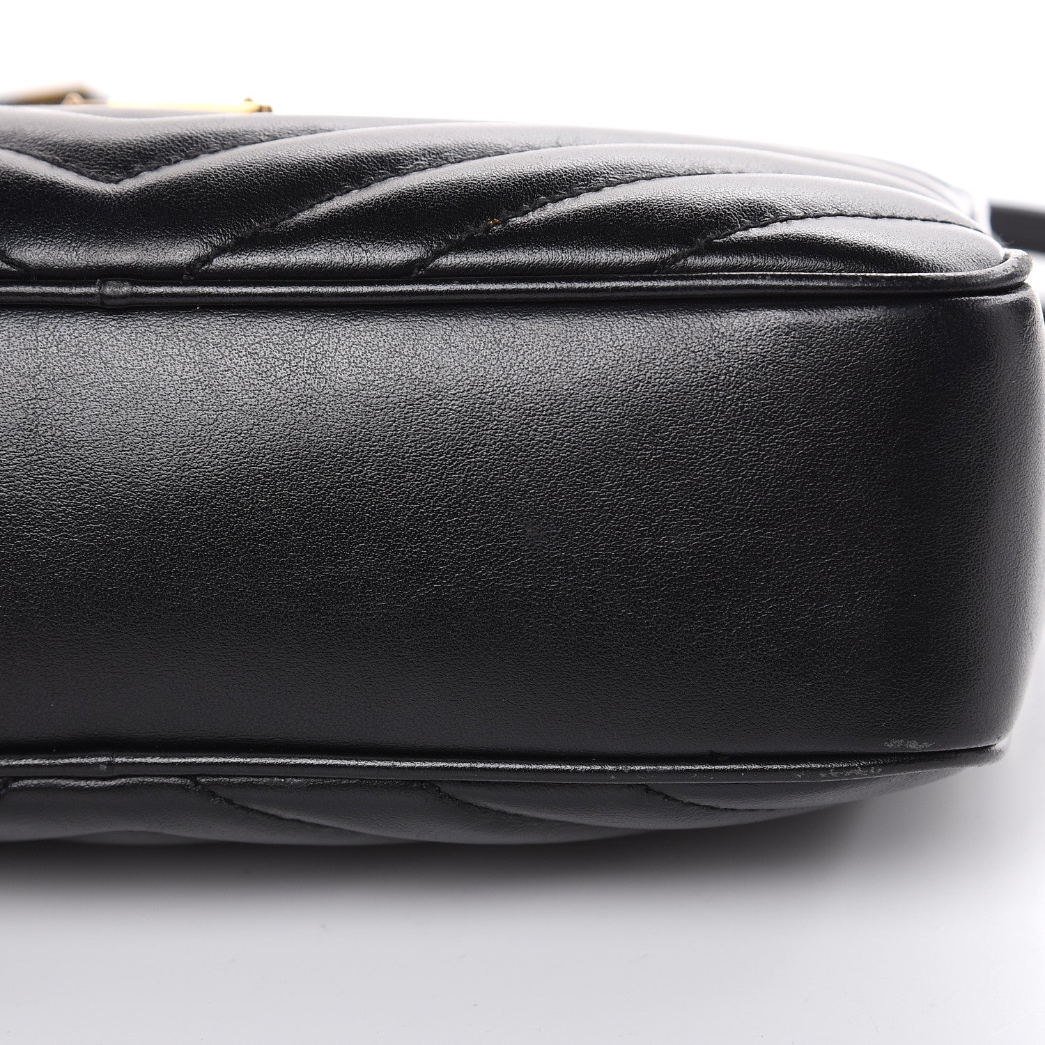 Saint Laurent Calfskin Matelasse Monogram Lou Camera Bag Black 11 of 14