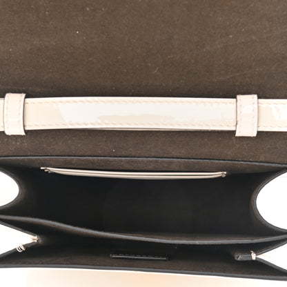Fendi Vitello Vernice Mou Karligraphy Crossbody Bag Latte 5 of 12