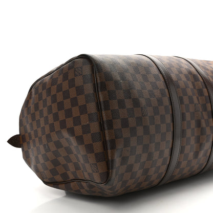 Louis Vuitton LOUIS VUITTON Damier Ebene Keepall 50 7 of 12