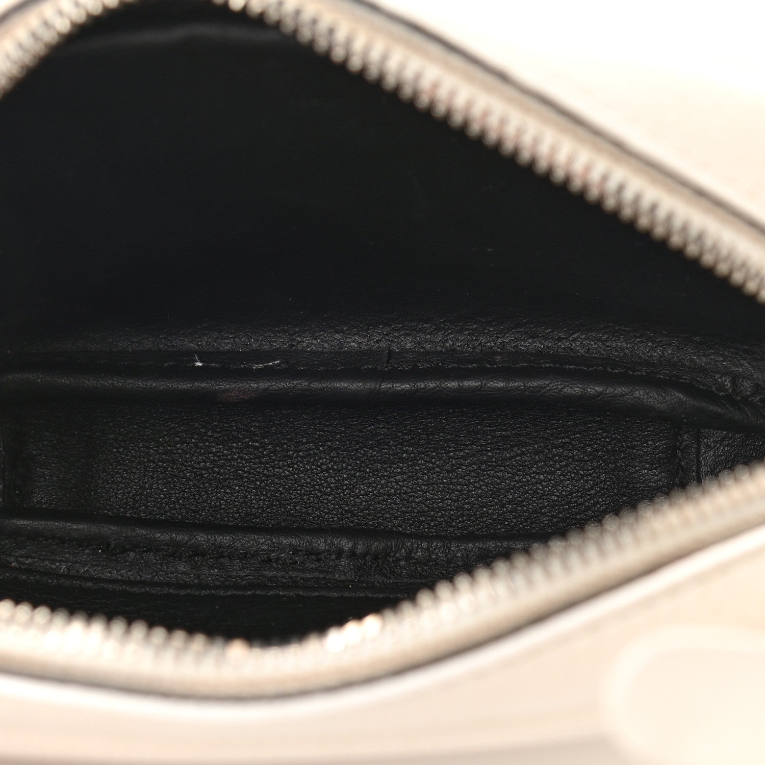 Balenciaga Calfskin Logo XS Everyday Camera Bag White 4 of 11