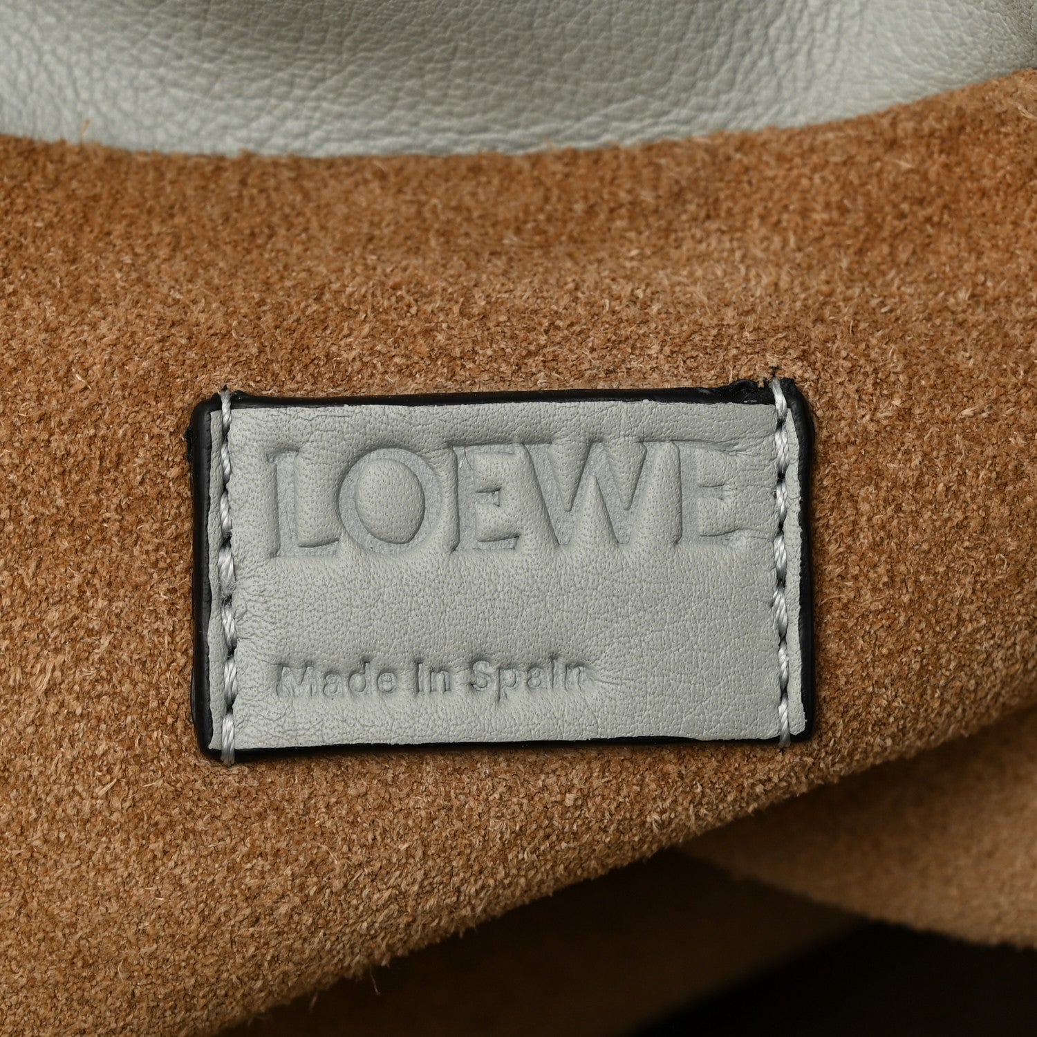 Loewe Nappa Medium Flamenco Knot Bag Light Celadon 6 of 10