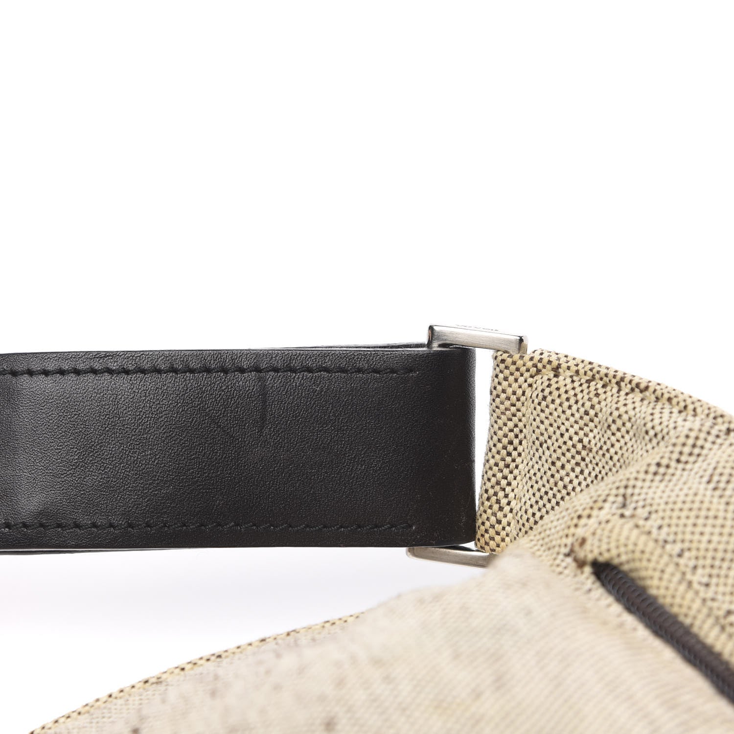 Prada Canapa Jacquard Belt Bag Naturale 11 of 13