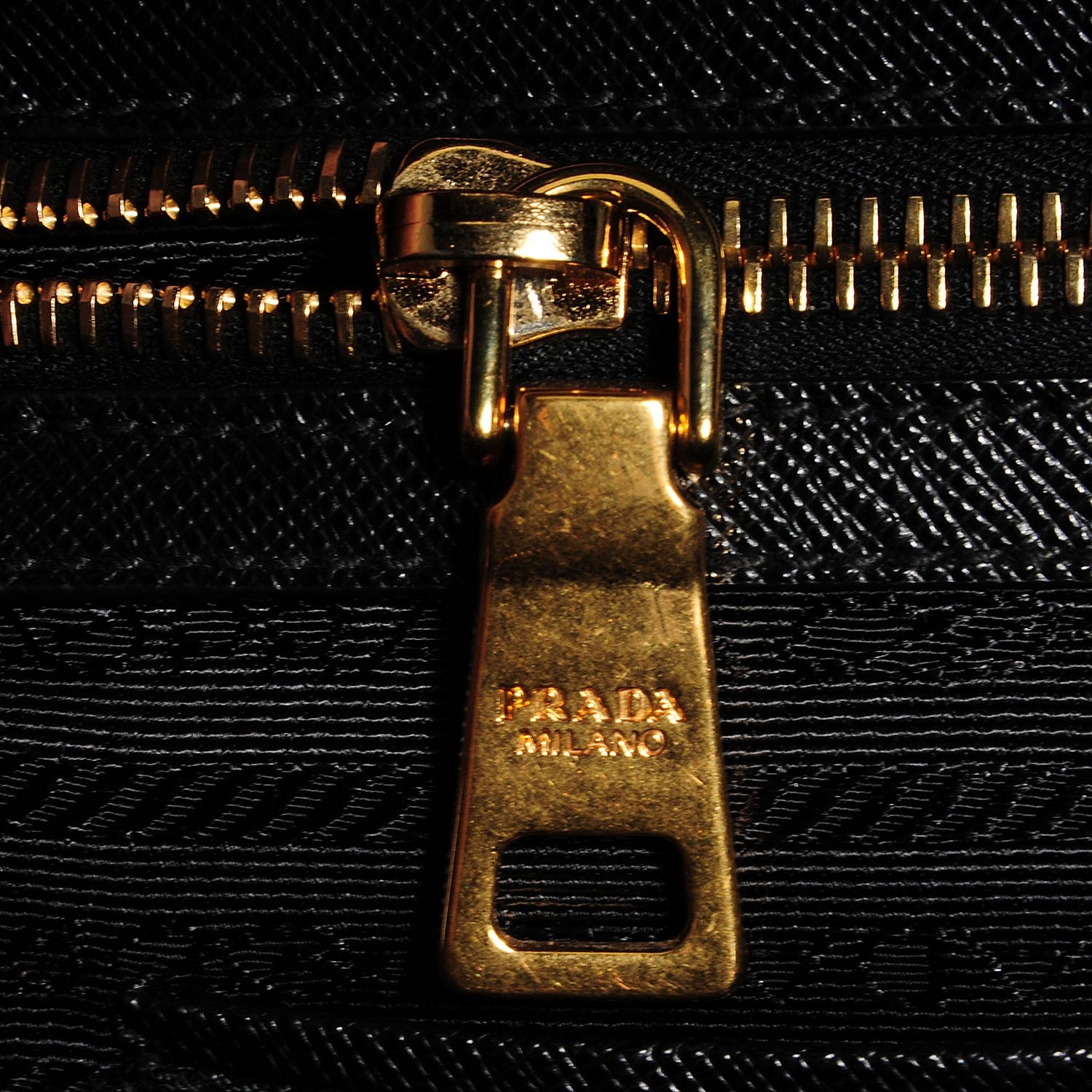 Prada Saffiano Lux Bauletto Black Cammeo 7 of 11