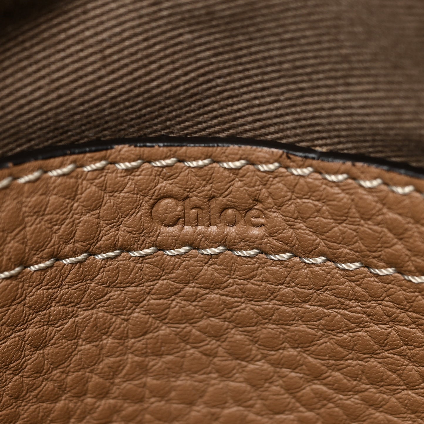 Calfskin Medium Marcie Round Crossbody Bag Nut