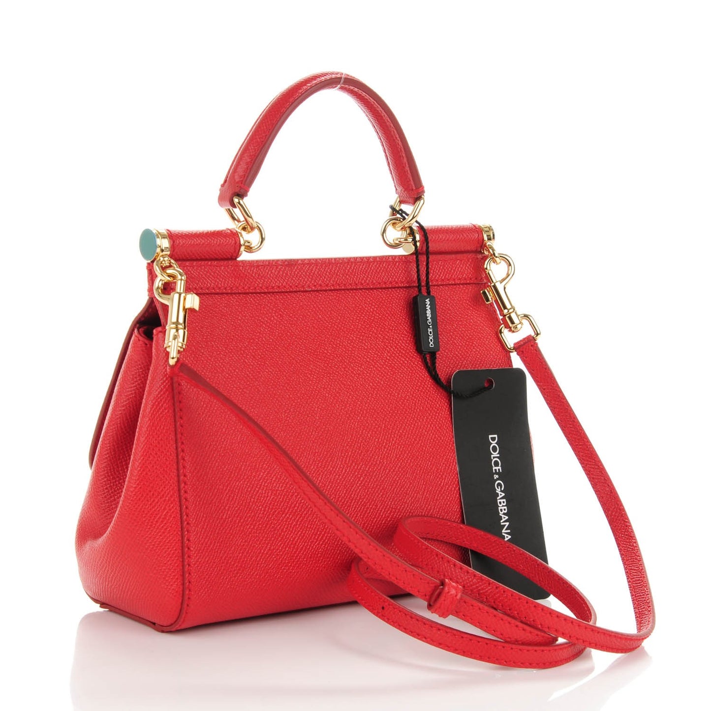 Dauphine Small Miss Sicily Satchel Red