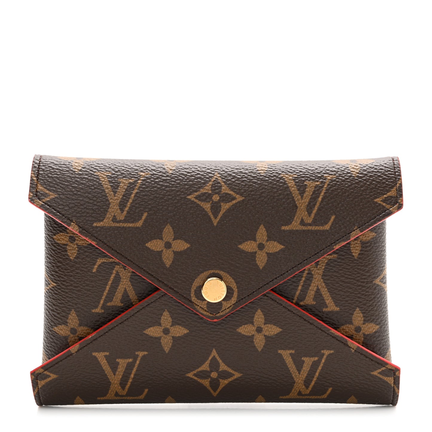 Monogram Medium Kirigami Pochette Insert Coquelicot
