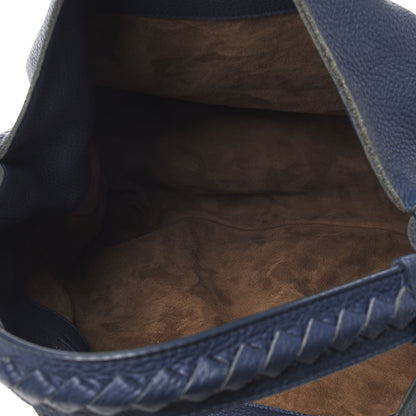 Bottega Veneta Cervo Deerskin Shoulder Bag Denim 4 of 9