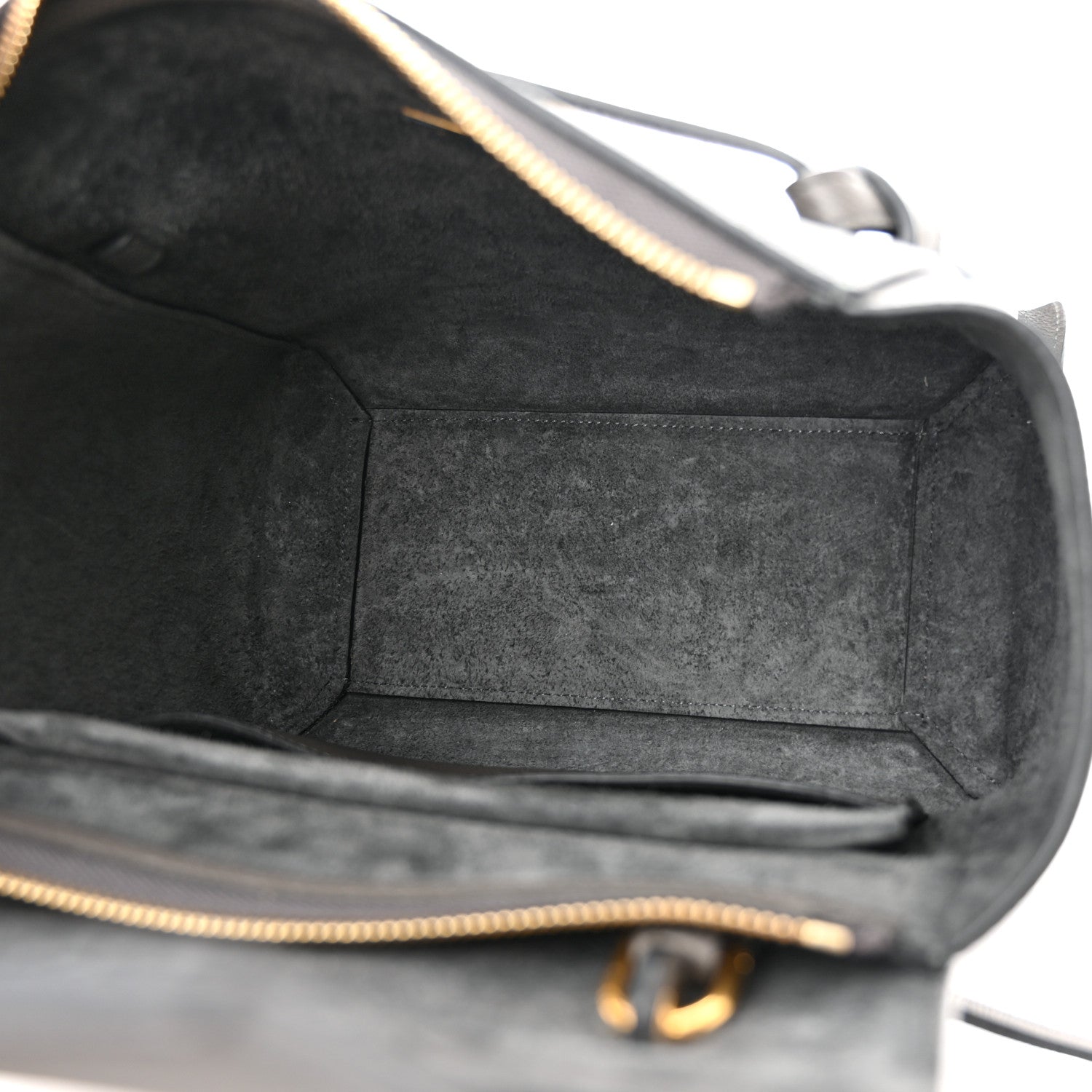 Celine Baby Grained Calfskin Micro Belt Bag Grey 5 of 12