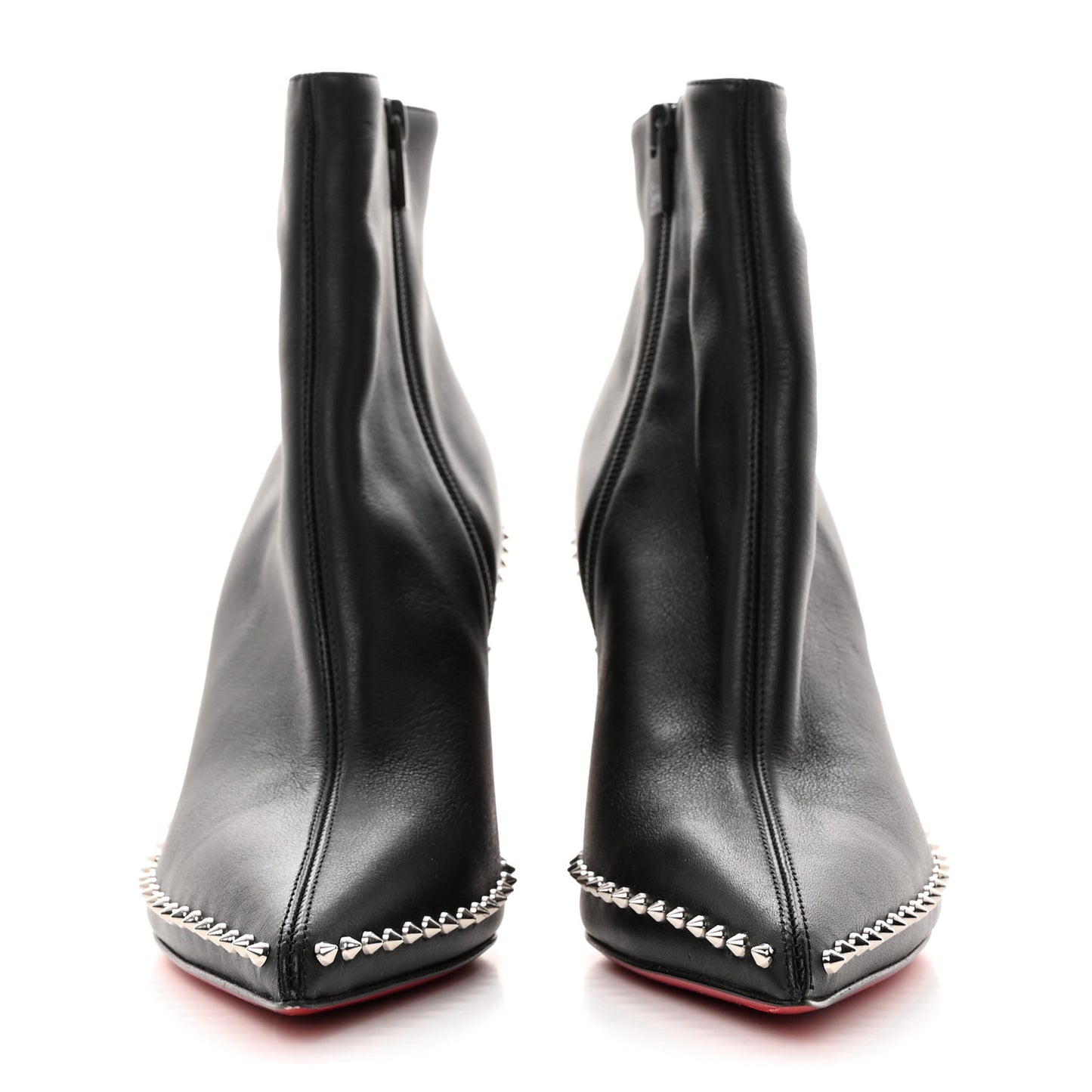 Calfskin Hongroise 85 Ankle Boots 39.5 Black