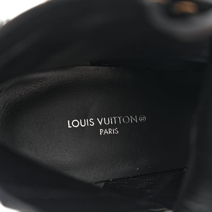 Louis Vuitton Patent Calfskin Monogram Star Trail Ankle Boots 37 Black 8 of 12